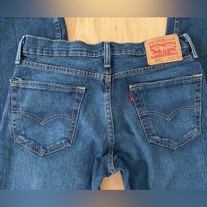 Levi’s Men’s 514 Red Tab Straight Leg Blue Jeans Size W30 x L32